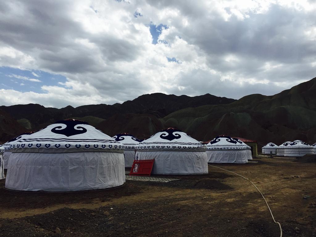 Kaoshan Tent Zhangye Exterior foto