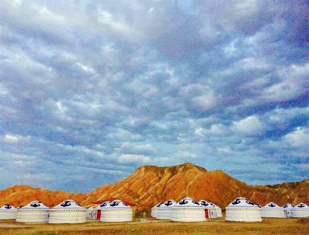 Hotel Kaoshan Tent Zhangye Exterior foto