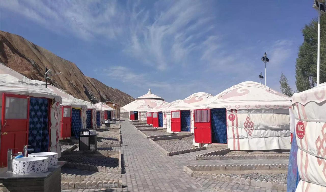 Kaoshan Tent Zhangye Exterior foto